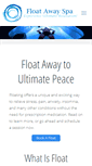 Mobile Screenshot of floatawayspa.com